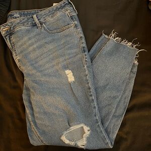 Old Navy Size 22 Rockstar Super Skinny Distressed Jeans
